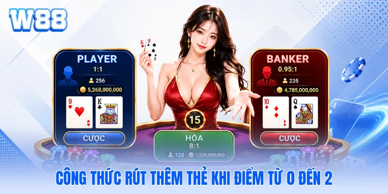 Công thức rút thêm thẻ khi điểm từ 0 đến 2 Công thức rút thêm thẻ khi điểm từ 0 đến 2